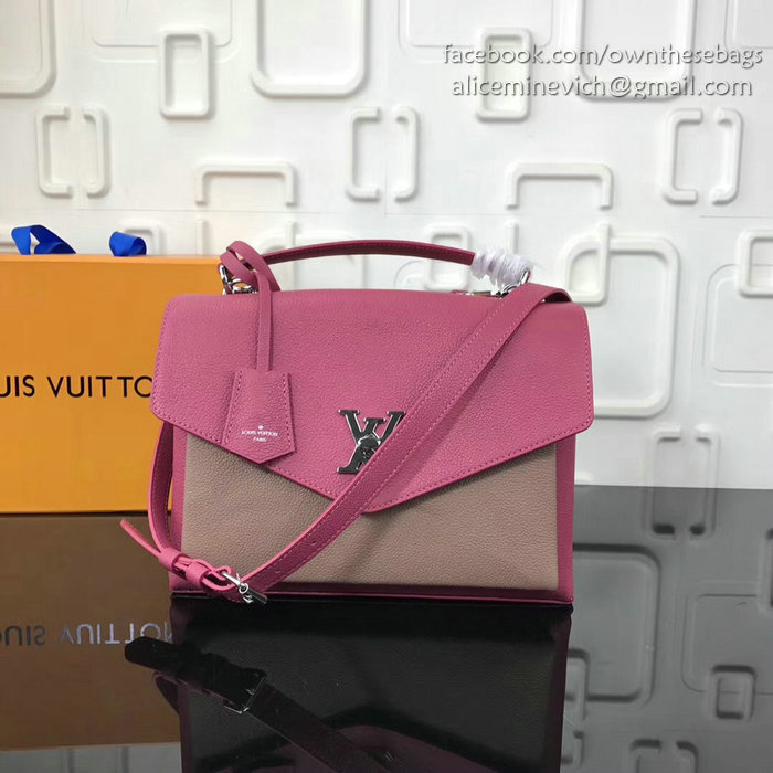 Louis Vuitton Soft Calfskin My Lockme Rose Pink M54878