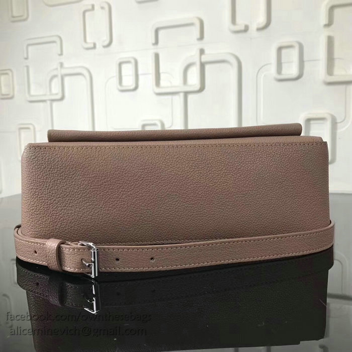 Louis Vuitton Soft Calfskin My Lockme Taupe Glace M54878