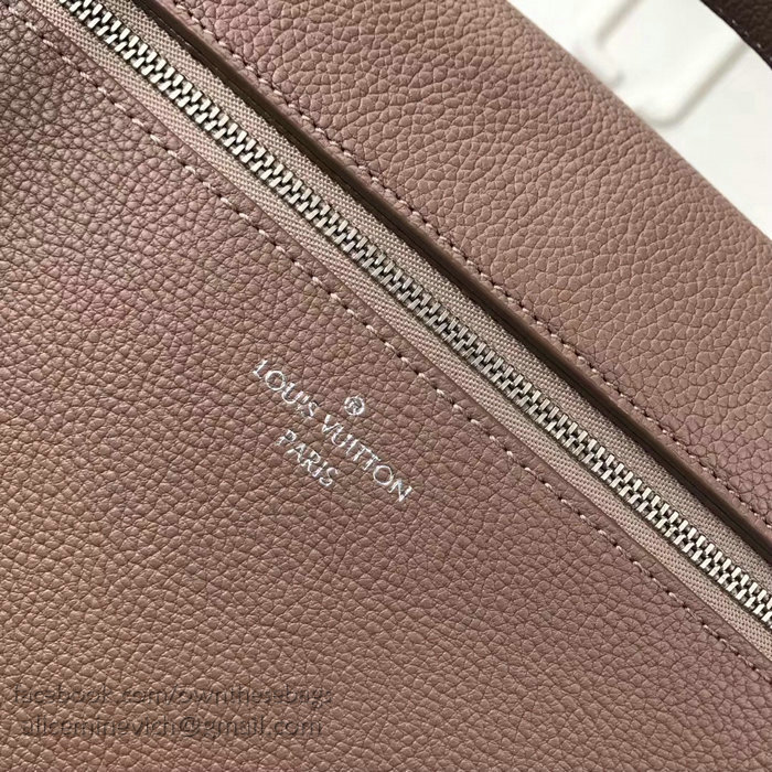 Louis Vuitton Soft Calfskin My Lockme Taupe Glace M54878