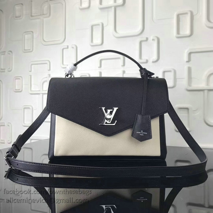 Louis Vuitton Soft Calfskin My Lockme Vanille Noir M54878