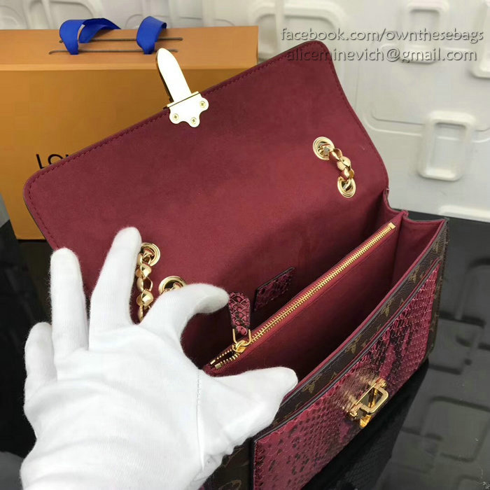 Louis Vuitton Victoire Python M41731