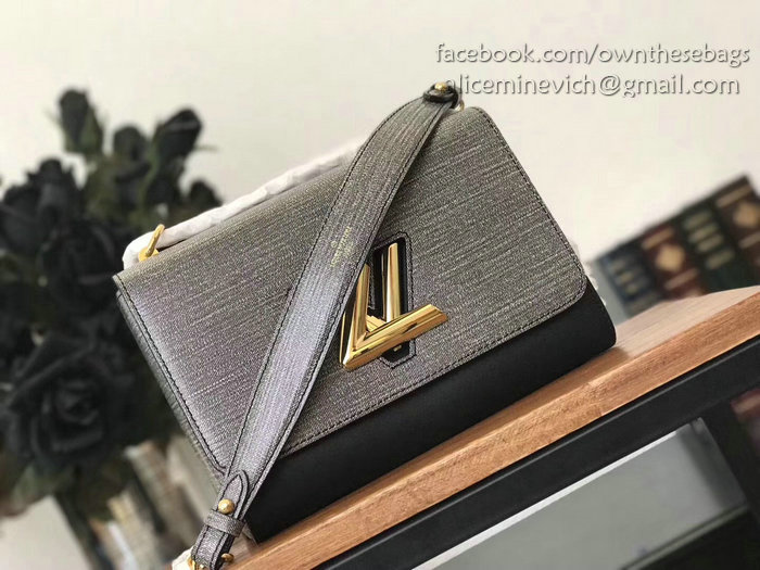 Louis Vuitton Epi Jean Twist MM Grey M54741