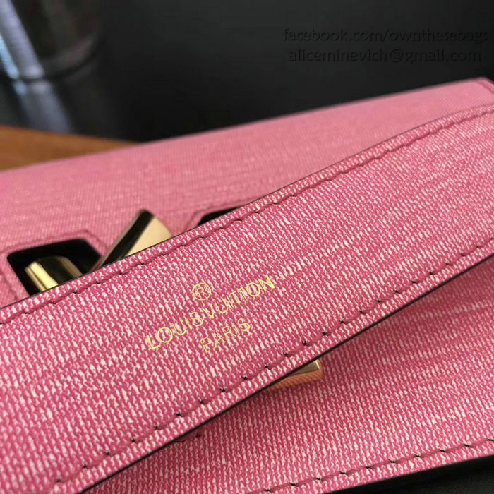 Louis Vuitton Epi Jean Twist MM Pink M54741