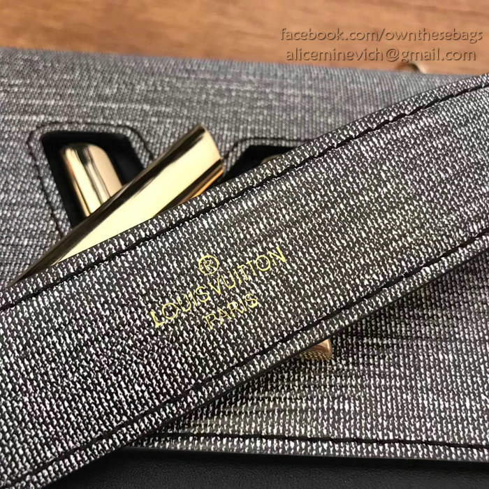 Louis Vuitton Epi Jean Twist PM Grey M54740