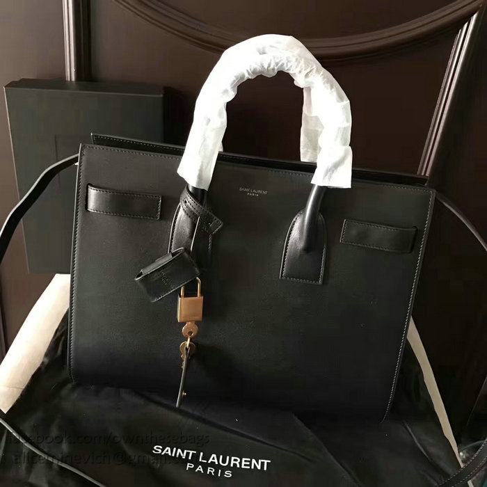 Saint Laurent Sac De Jour Souple Bag Black 324823