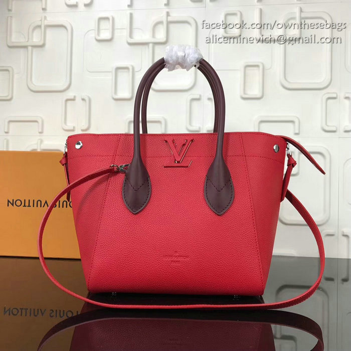 Louis Vuitton Calfskin Freedom Red M54843