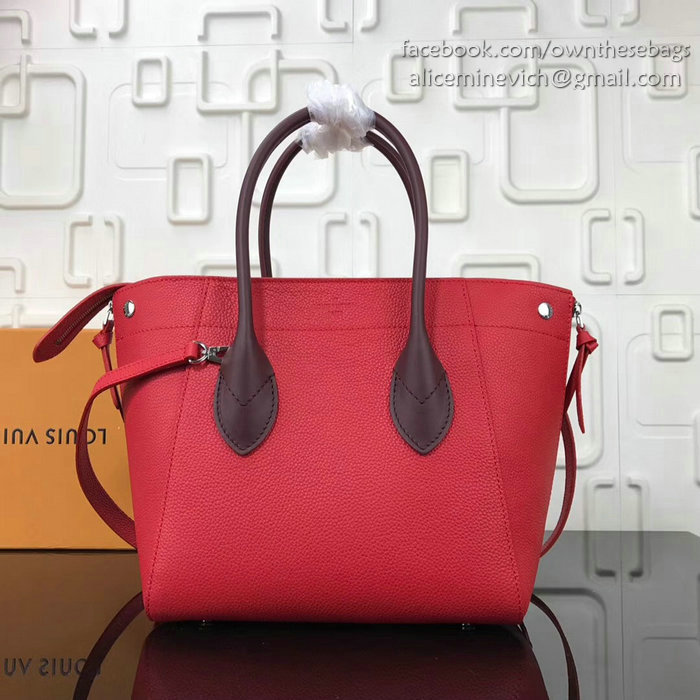 Louis Vuitton Calfskin Freedom Red M54843