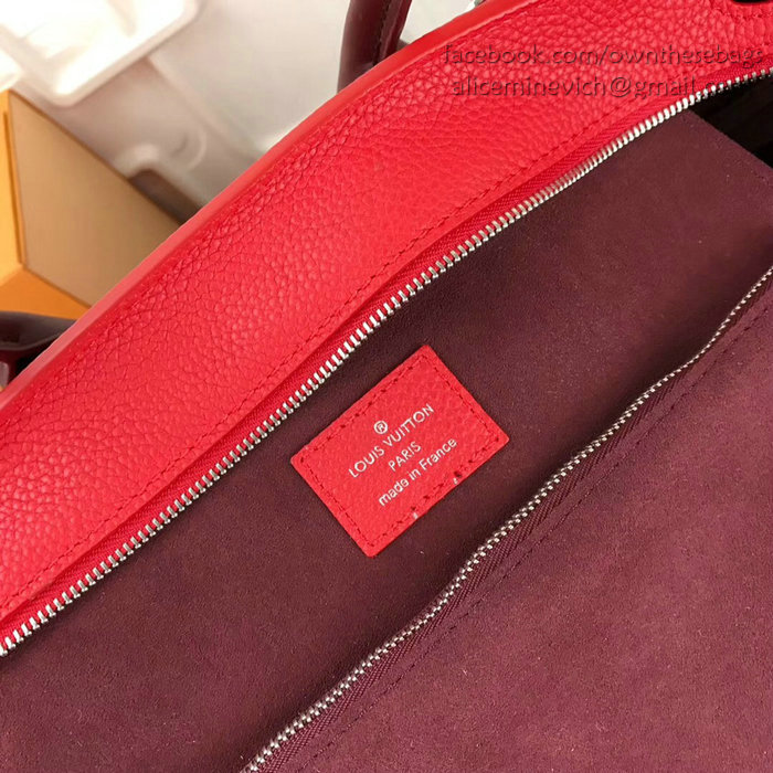 Louis Vuitton Calfskin Freedom Red M54843