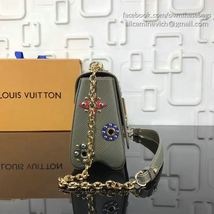 Louis Vuitton Epi Leather Twist MM Green M54217