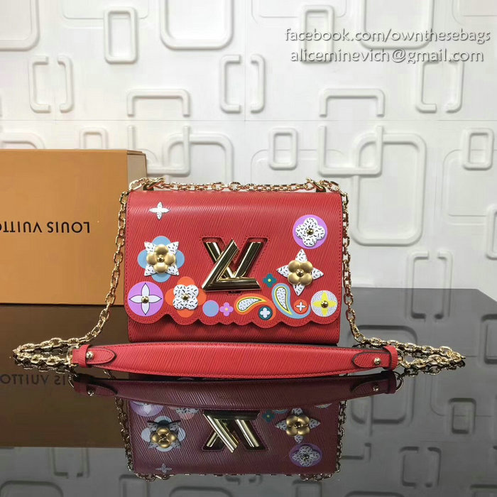 Louis Vuitton Epi Leather Twist MM Red M54857