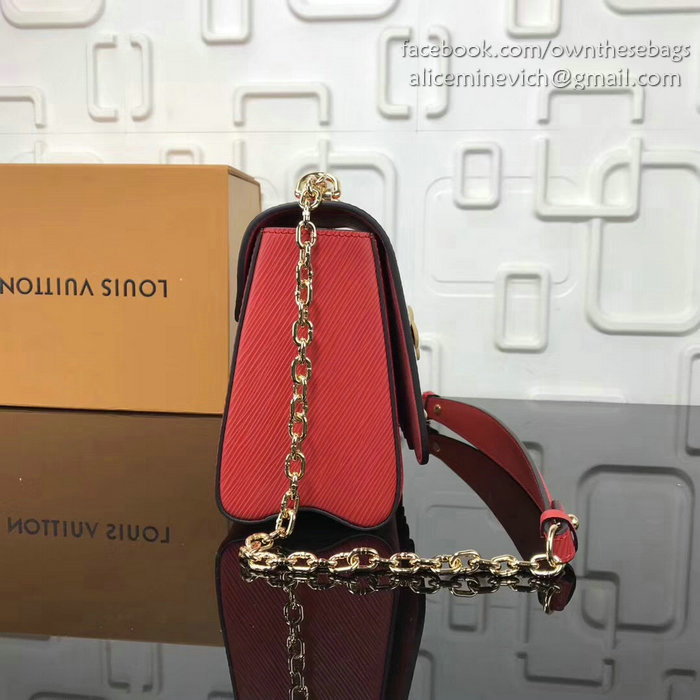 Louis Vuitton Epi Leather Twist MM Red M54857