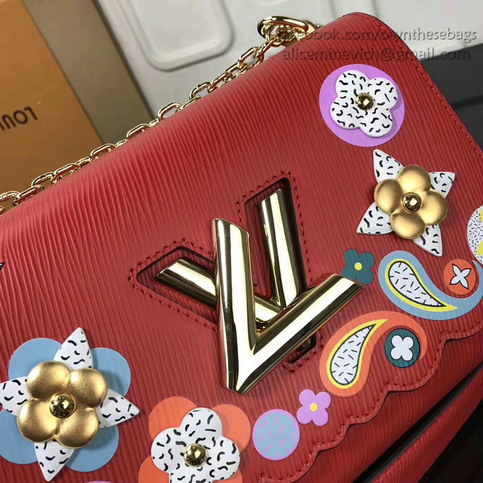 Louis Vuitton Epi Leather Twist MM Red M54857