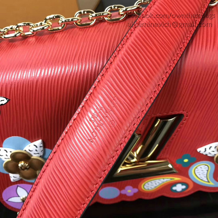 Louis Vuitton Epi Leather Twist MM Red M54857