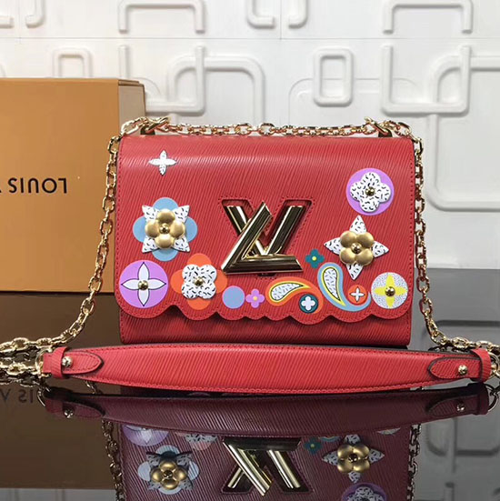 Louis Vuitton Epi Leather Twist MM Red M54857