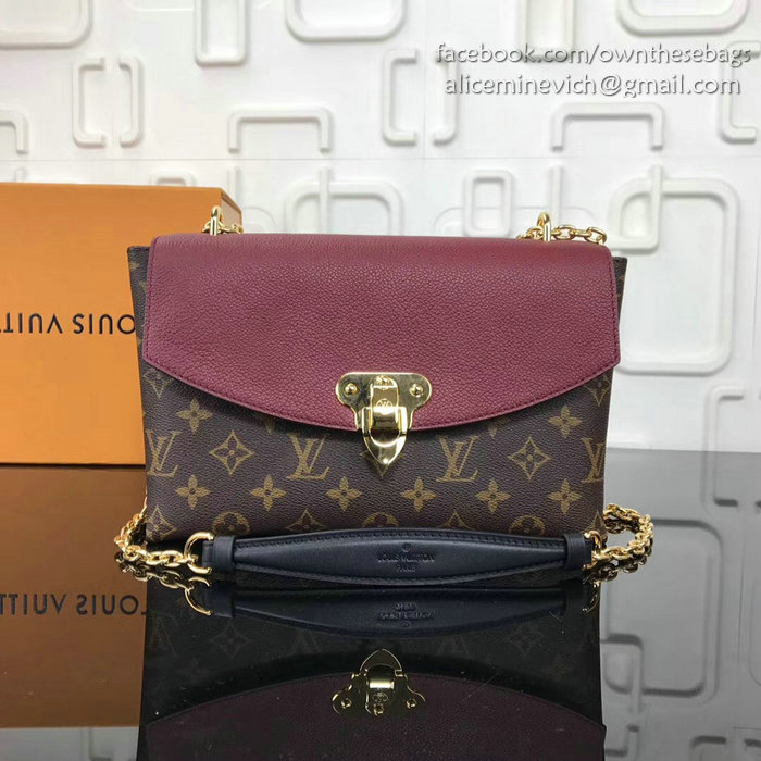 Louis Vuitton Monogram Canvas Saint Placide Burgundy M43713