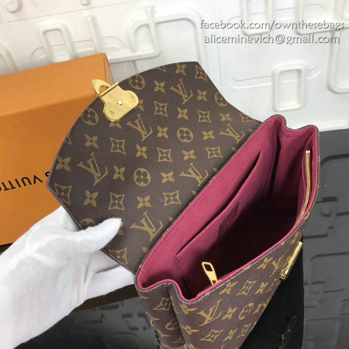 Louis Vuitton Monogram Canvas Saint Placide Burgundy M43713