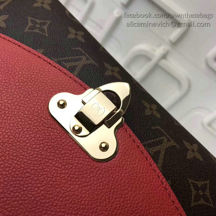 Louis Vuitton Monogram Canvas Saint Placide Red M43713