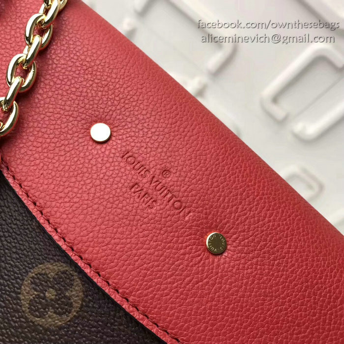 Louis Vuitton Monogram Canvas Saint Placide Red M43713