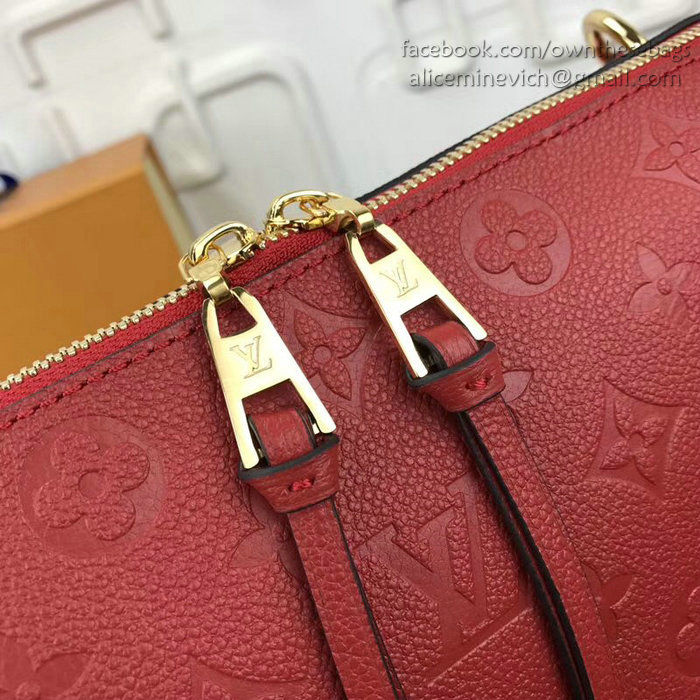 Louis Vuitton Monogram Empreinte Ponthieu PM Red M43719