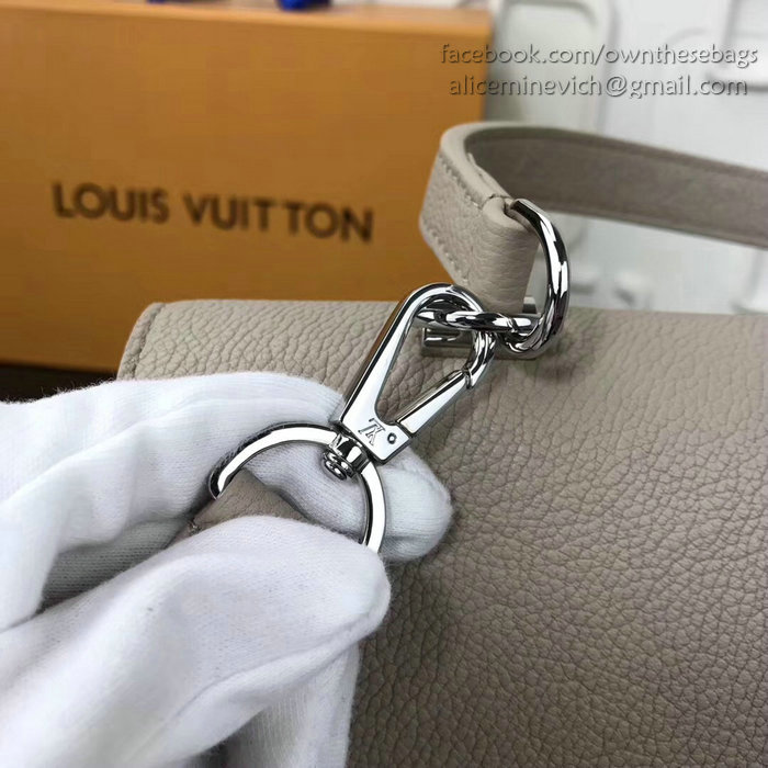 Louis Vuitton Soft Calf Leather LOCKME II Grey M50250