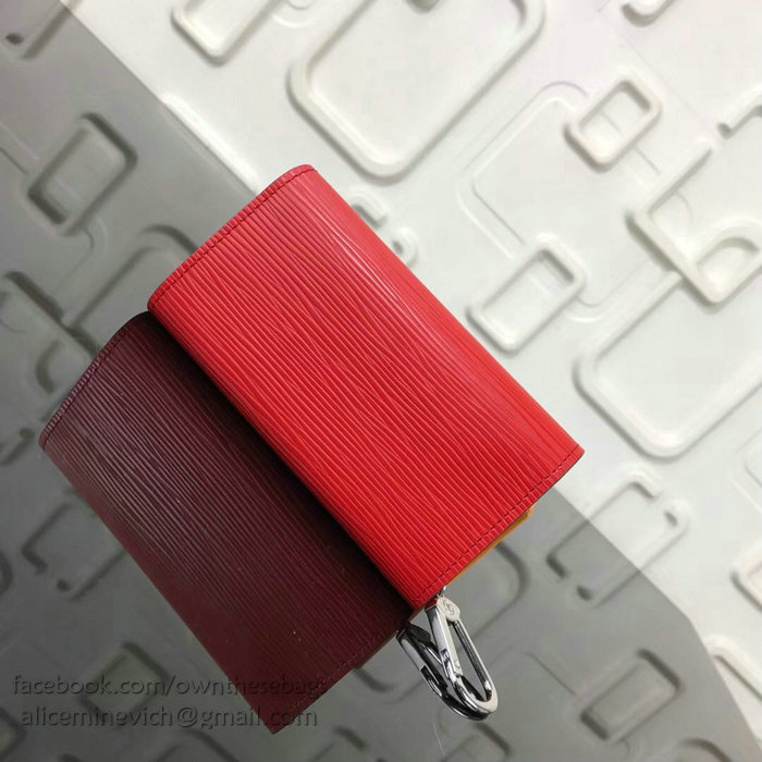 Louis Vuitton Epi Leather Key Pouch Red M56246