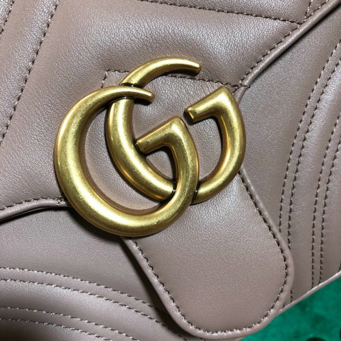 Gucci GG Marmont Small Top Handle Bag Light Pink 498110