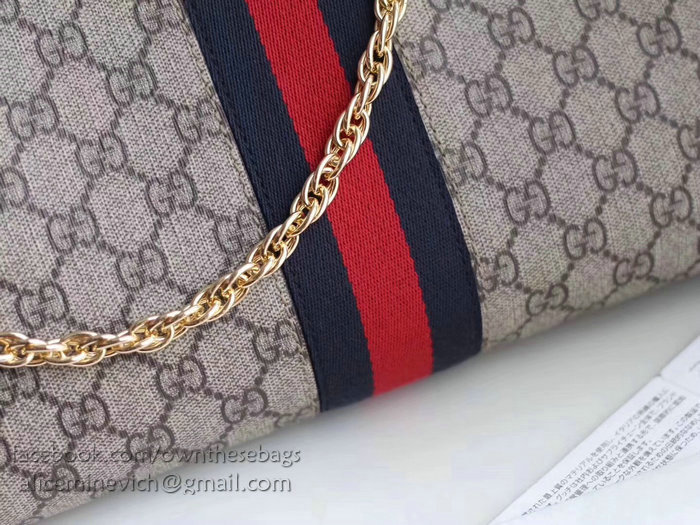 Gucci Ophidia GG Medium Shoulder Bag Red 503876