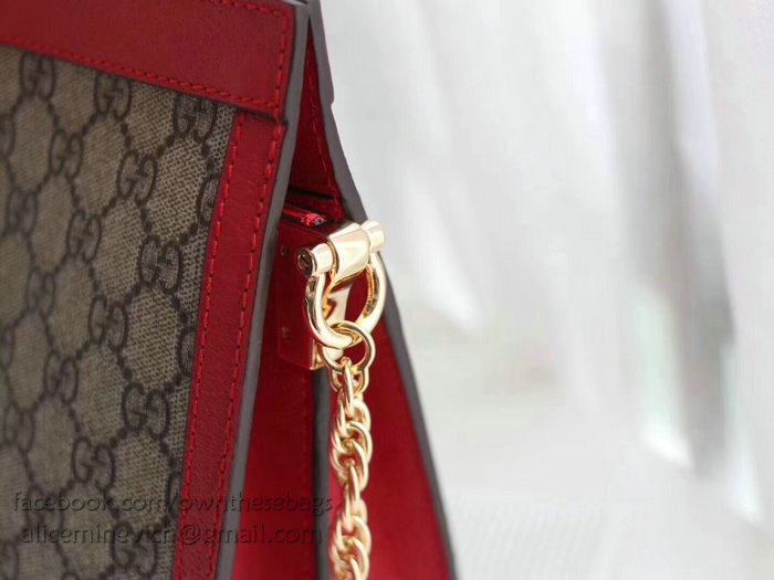 Gucci Ophidia GG Medium Shoulder Bag Red 503876