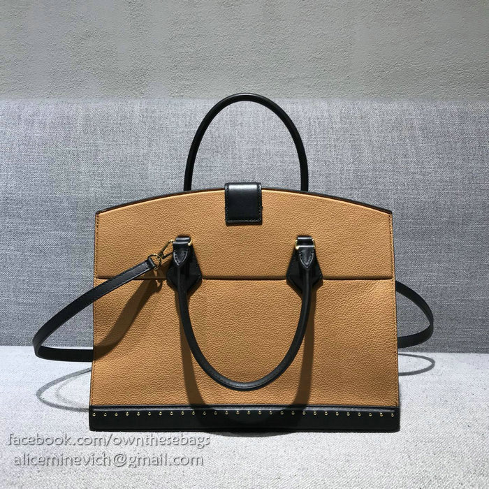 Louis Vuitton Calfskin Cour Marly MM Camel M51651