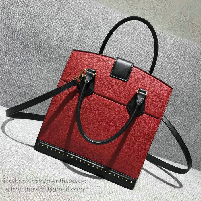 Louis Vuitton Calfskin Cour Marly PM Red M51654