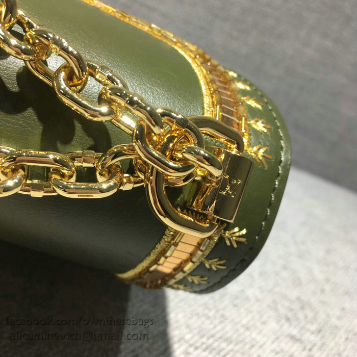 Louis Vuitton Calfskin Twist PM Green M54746