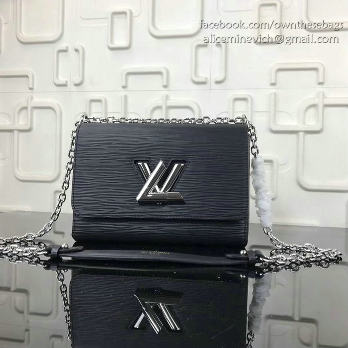 Louis Vuitton Epi Leather Twist MM Black M50272