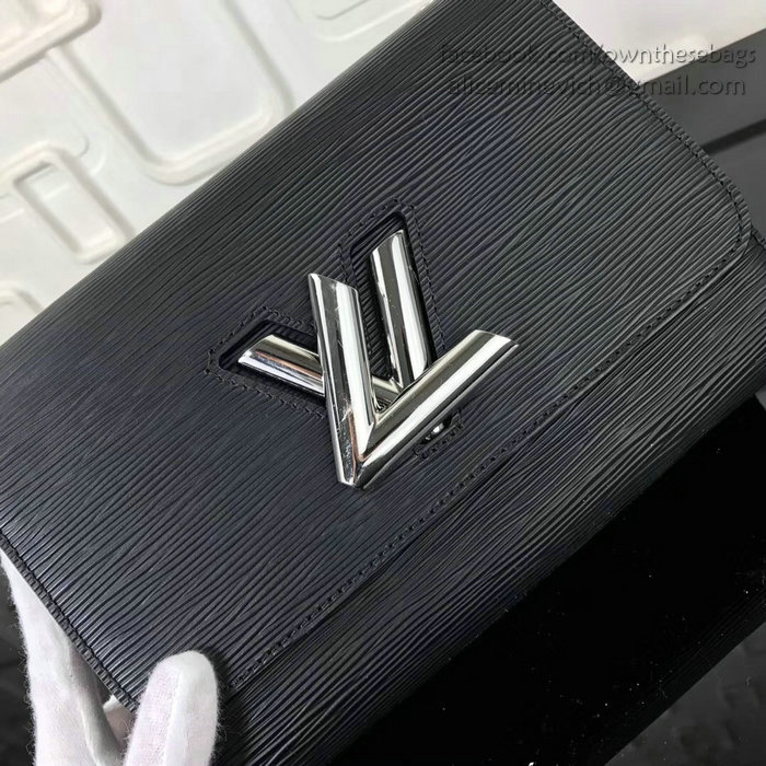 Louis Vuitton Epi Leather Twist MM Black M50272