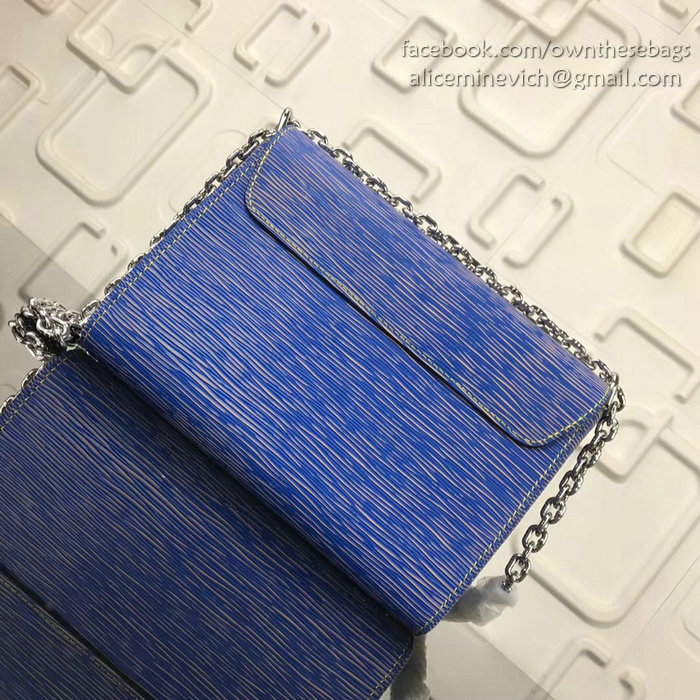 Louis Vuitton Epi Leather Twist MM Blue M50272