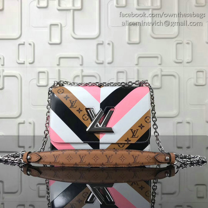 Louis Vuitton Epi Leather Twist MM Pink M54723