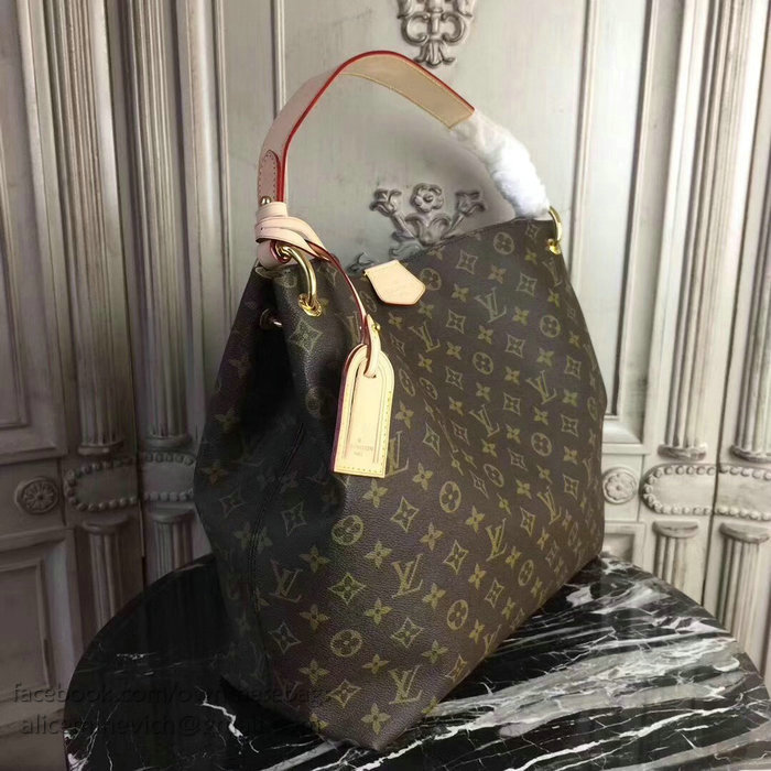 Louis Vuitton Monogram Canvas Graceful MM Beige M43704