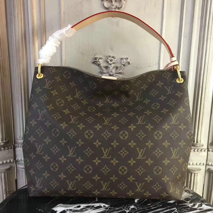 Louis Vuitton Monogram Canvas Graceful MM Beige M43704