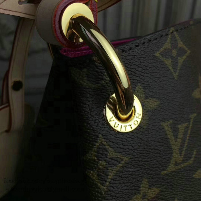 Louis Vuitton Monogram Canvas Graceful MM Pivoine M43704