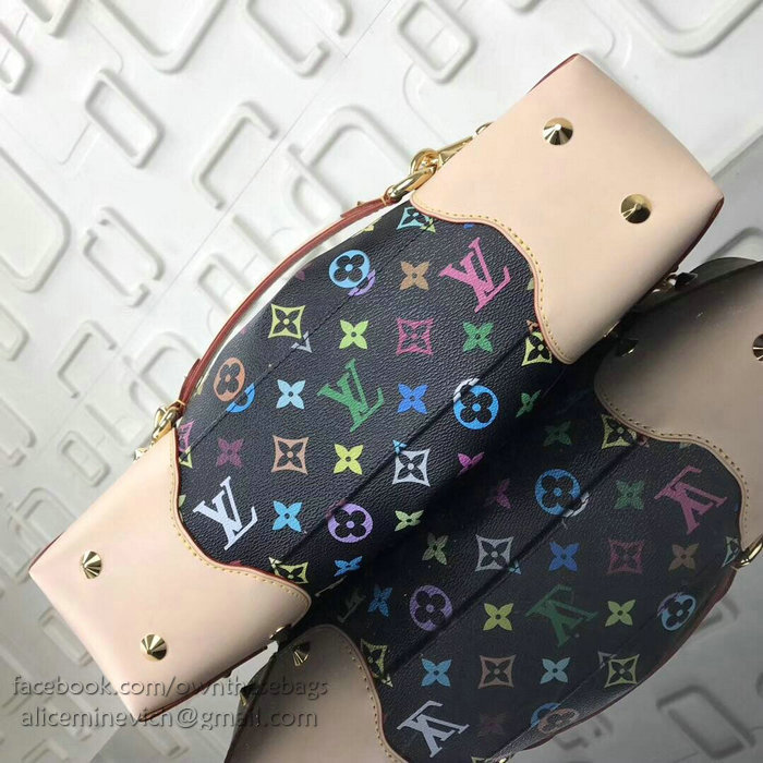 Louis Vuitton Monogram Multicolore Judy MM M40256 Black