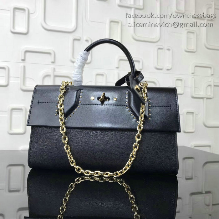 Louis Vuitton Pochette City Steamer Noir M54925