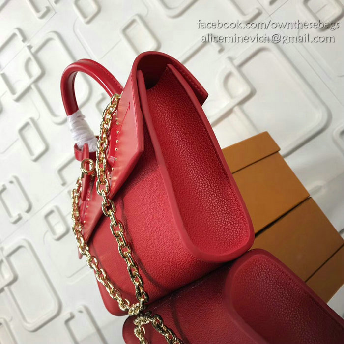 Louis Vuitton Pochette City Steamer Red M54925