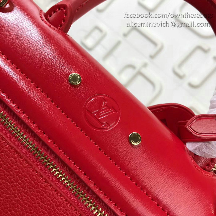 Louis Vuitton Pochette City Steamer Red M54925