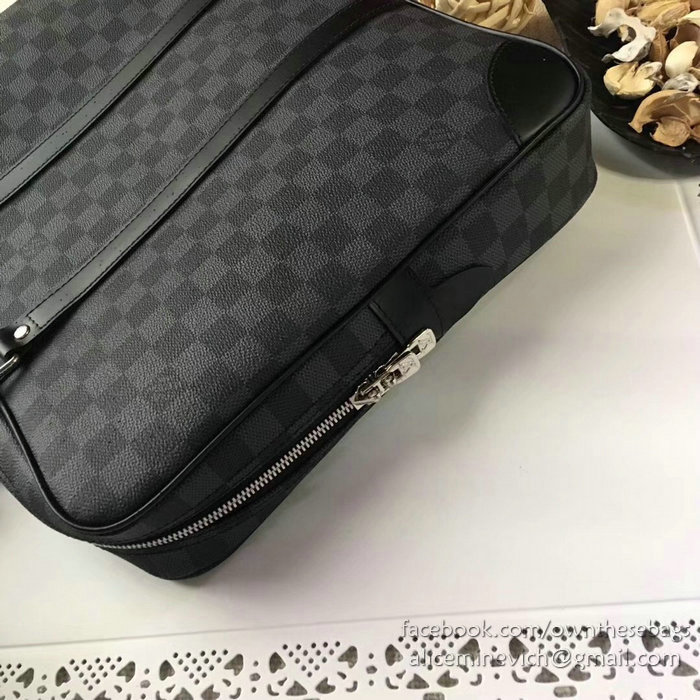 Louis Vuitton Damier Graphite Canvas Porte-Documents Voyage N41125