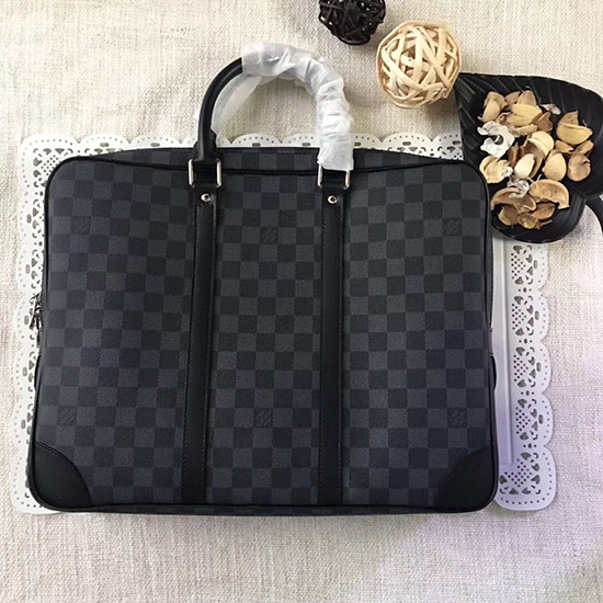 Louis Vuitton Damier Graphite Canvas Porte-Documents Voyage N41125