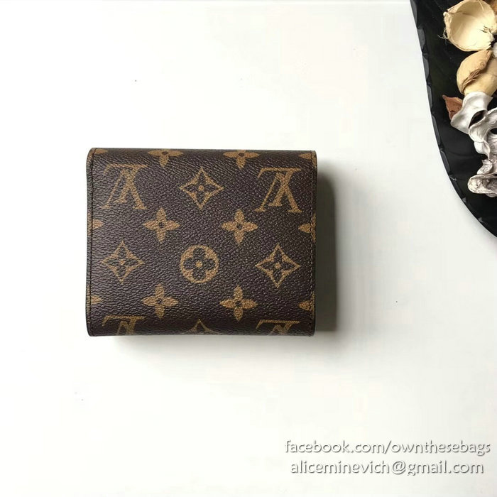 Louis Vuitton Monogram Canvas Ariane Wallet Fuchsia M62037