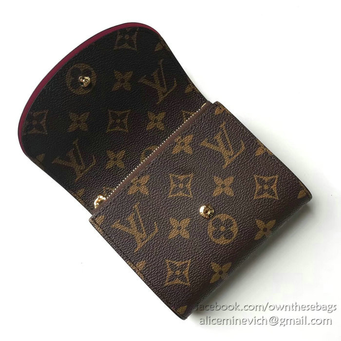 Louis Vuitton Monogram Canvas Ariane Wallet Fuchsia M62037