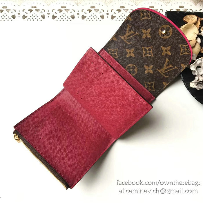 Louis Vuitton Monogram Canvas Ariane Wallet Fuchsia M62037