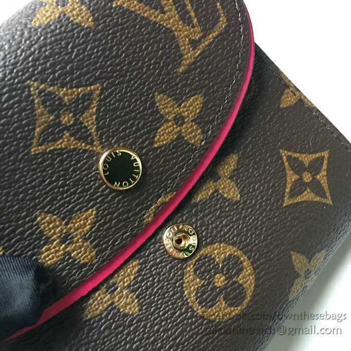 Louis Vuitton Monogram Canvas Ariane Wallet Fuchsia M62037