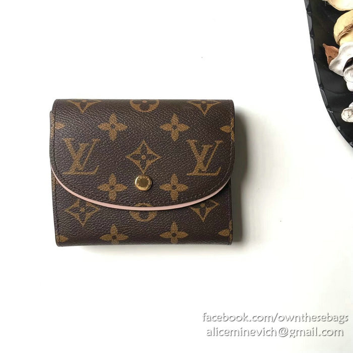 Louis Vuitton Monogram Canvas Ariane Wallet Rose Ballerine M62037