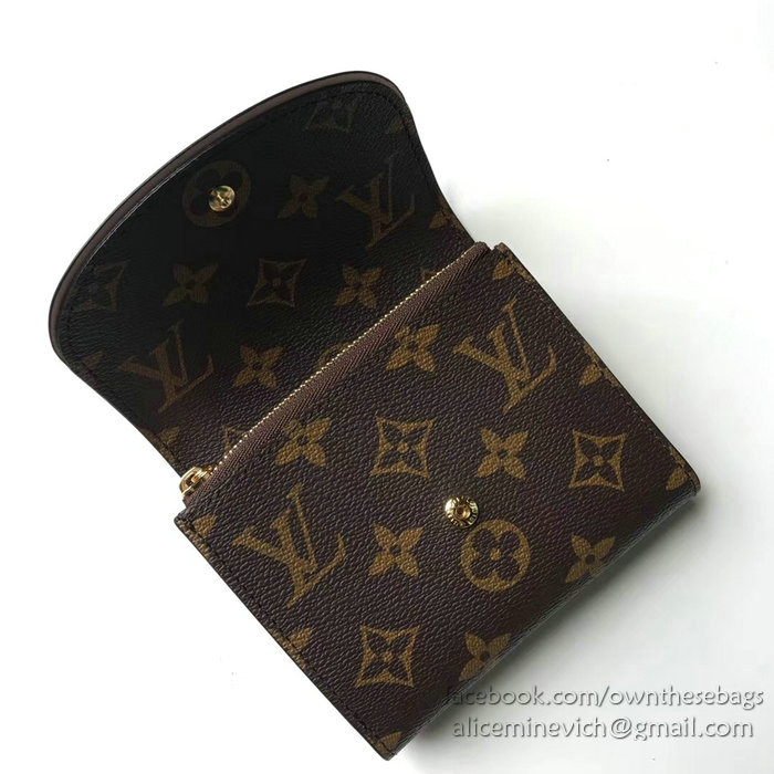 Louis Vuitton Monogram Canvas Ariane Wallet Rose Ballerine M62037